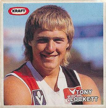 1985 Kraft Stickers #NNO Tony Lockett Front